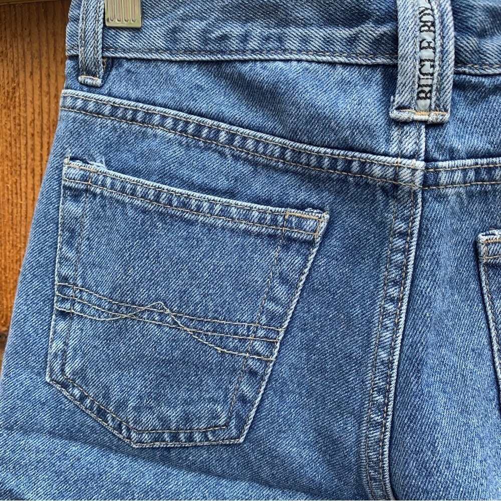 BUGLE BOY vintage classic denim jean shorts 750 summer workwear streetwear - Picture 7 of 8
